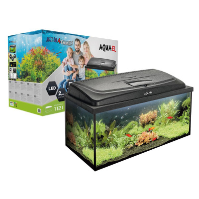 AQUAEL Аквариум  AQUA4 FAMILY 80 D&N прямой 112 л